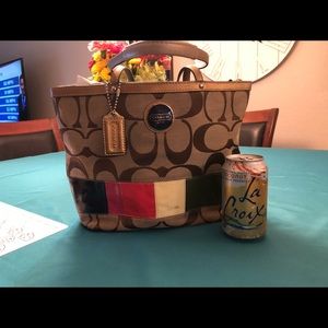 Coach Multi Color Purse